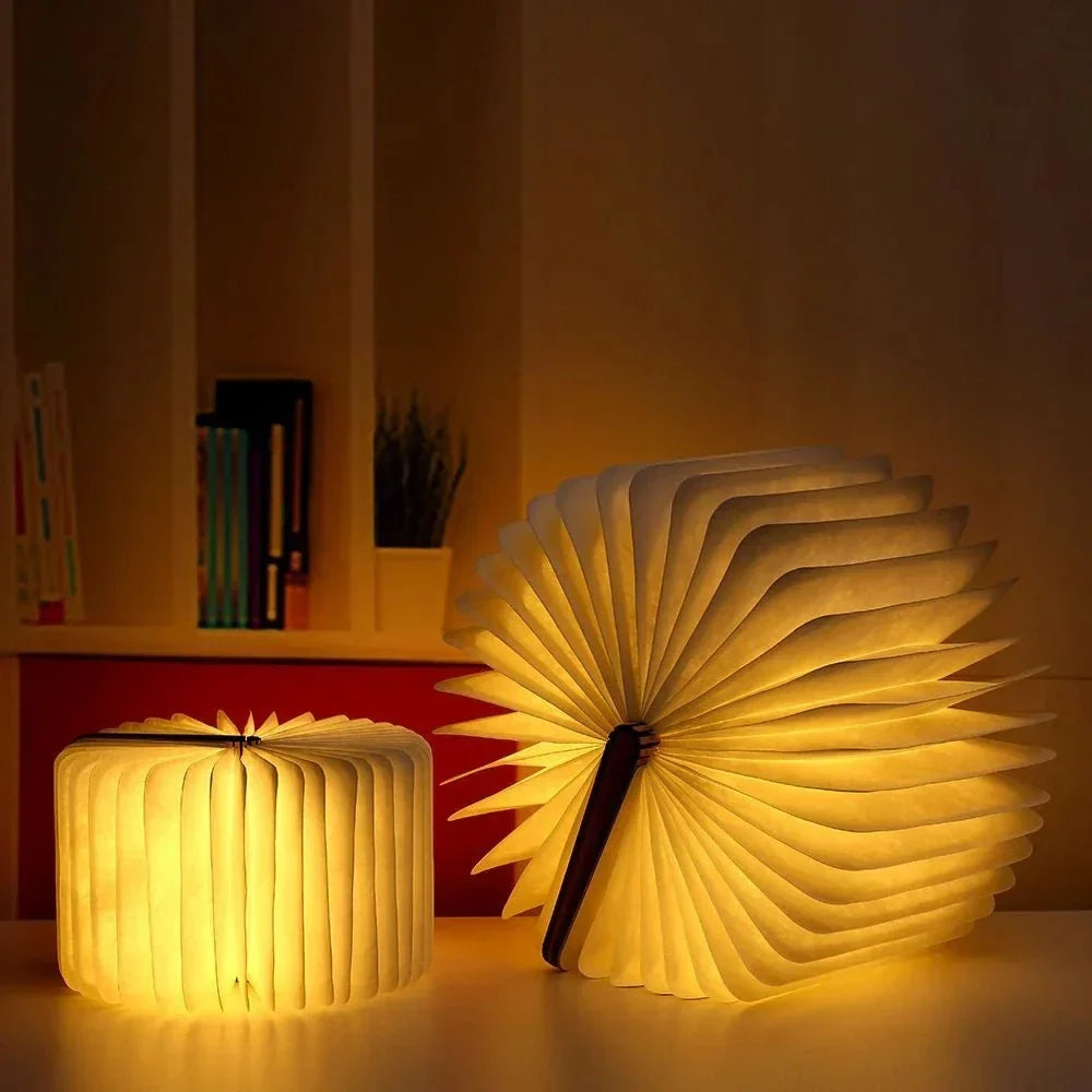 Lumibook Table Lamp | 360° Foldable Rechargeable Light