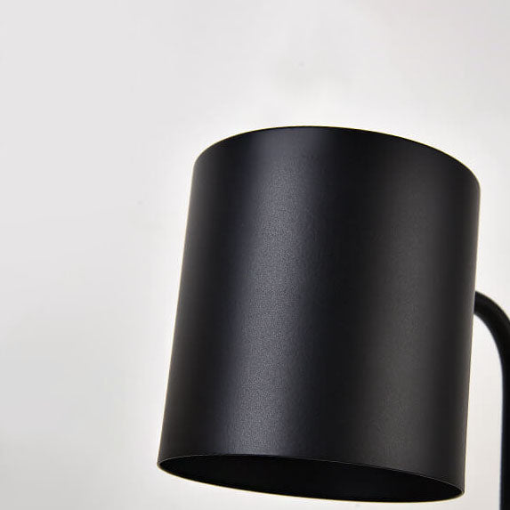 Japanese Minimalist Table Lamp | Wood &amp; Metal Design