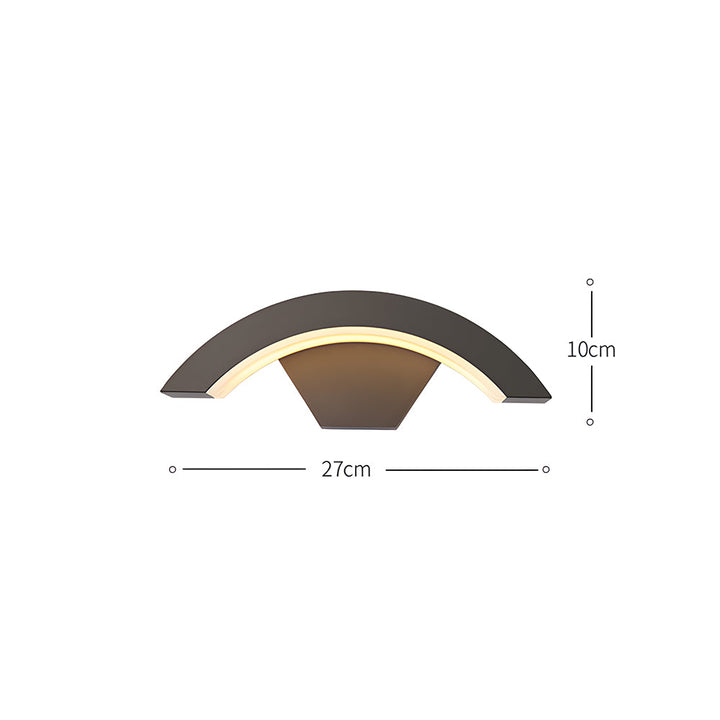 Modern Outdoor Wall Light | IP65 Waterproof LED Fixture