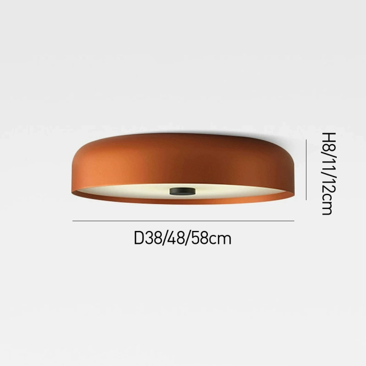Nordic Retro Ceiling Light | Minimalist LED Flush Mount