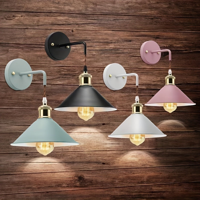 Modern Metal Wall Sconce | Industrial Oil-Rubbed Wall Light Fixture