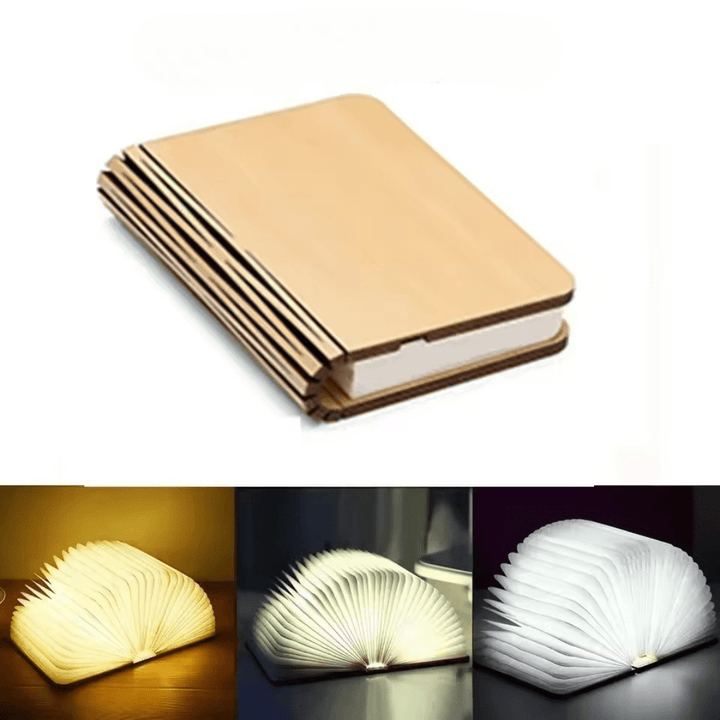 Lumibook Table Lamp | 360° Foldable Rechargeable Light