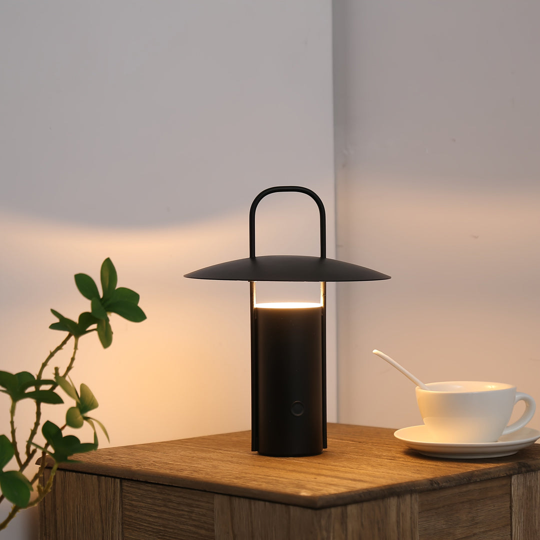 Wireless LED Touch Lamp | USB Rechargeable Metal Table Light