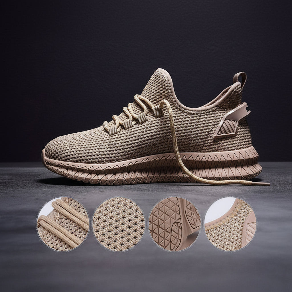 Running Shoes Mens Breathable Mesh Lightweight Athletic Sneakers