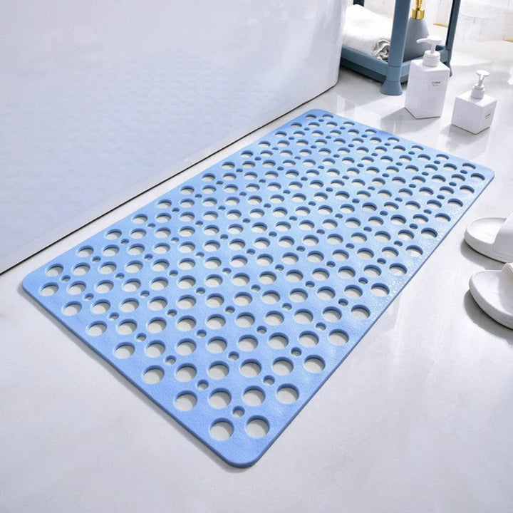 Bath Mat Shower Suction Cup Drain Design