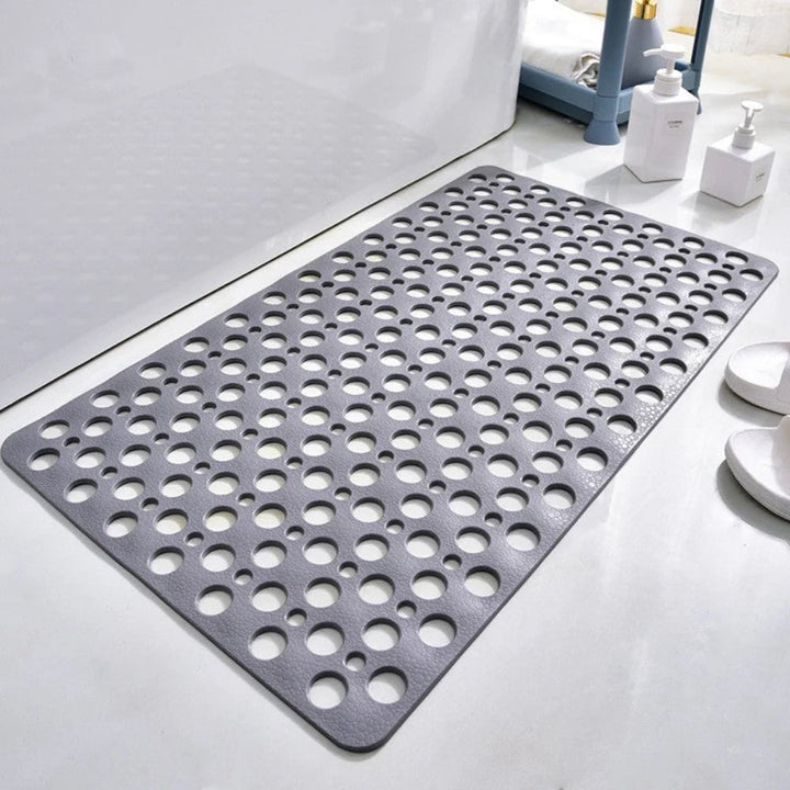 Bath Mat Shower Suction Cup Drain Design
