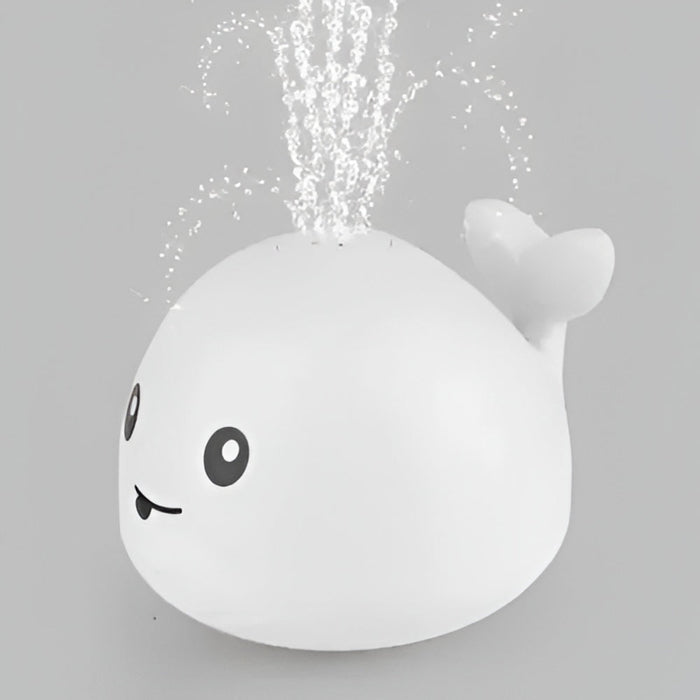 Bath Toy Automatic Water Sprinkler Whale Light Spinner