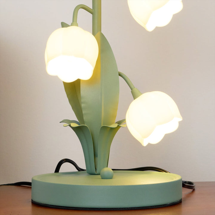 Bell Orchid Table Lamp | Elegant Floral Indoor Light