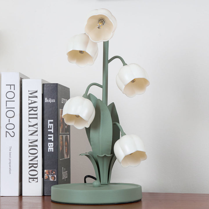 Bell Orchid Table Lamp | Elegant Floral Indoor Light
