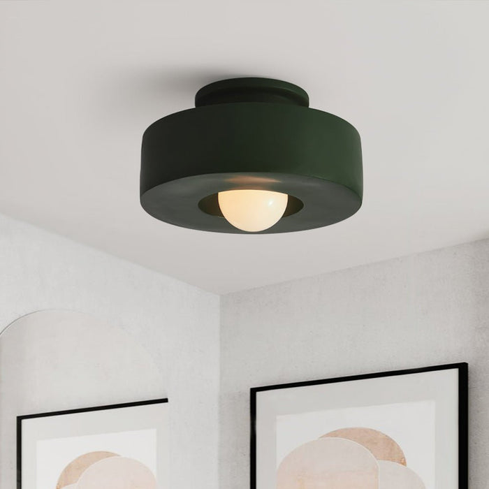 CeraCyl Ceiling Light | Geometric Nordic Design