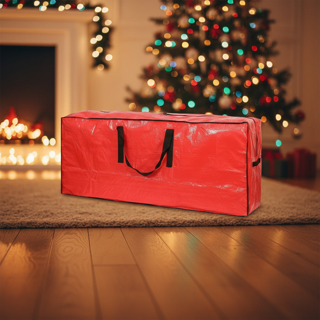 Christmas Tree Storage Bag Heavy Duty Waterproof Plastic Organizer