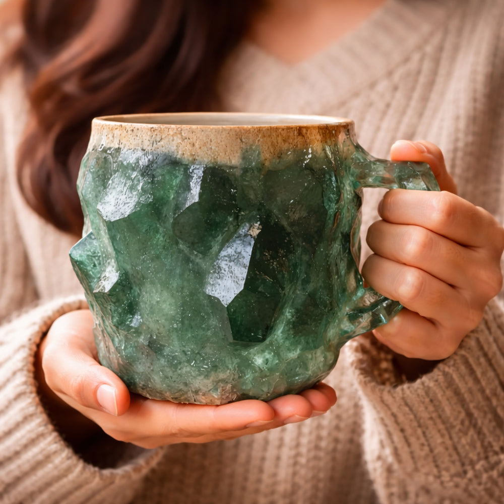Coffee Mug Decorative Stone Style Drinkware