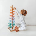Marble Run Wooden colorful Educational Toy Kids