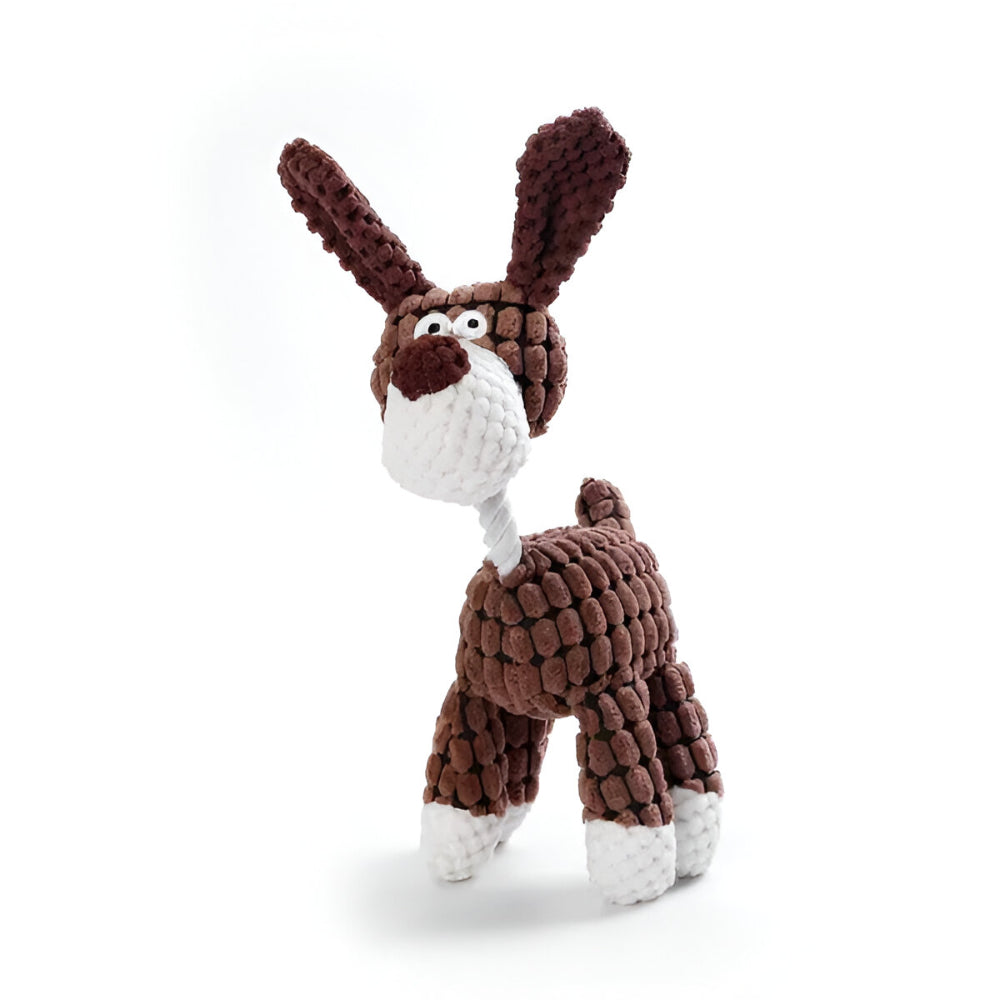 Dog Toy Rope Animal Chew Squeaker