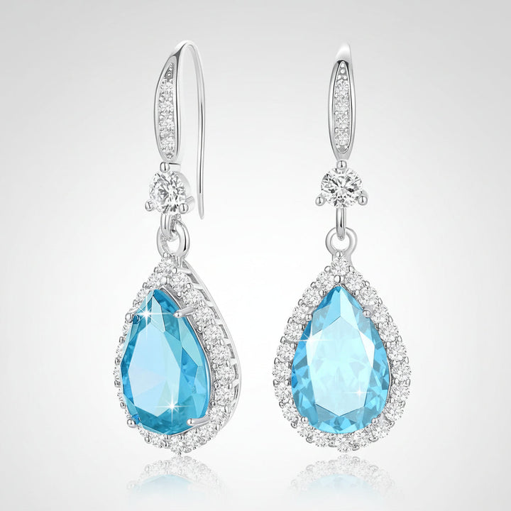 Earrings Mothers Day Gift Birthstone Teardrop Dangle jewelry