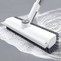 Floor Scrub Brush Long Handle Heavy Duty Manual Tile Cleaner