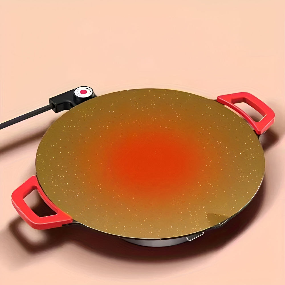 Grill Pan Cast Iron Smokeless Indoor Cooking Griddle