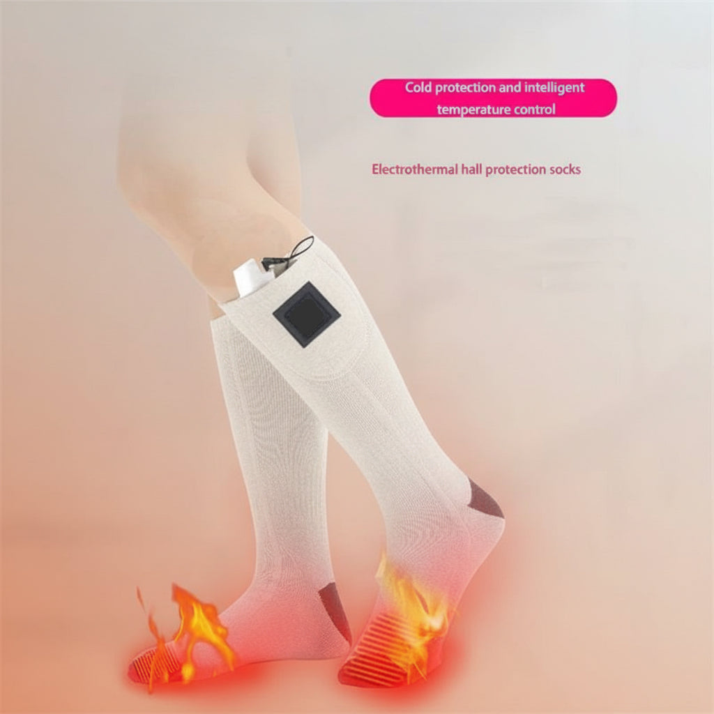 Heated Socks Electric Thermal Foot Warmer Winter Outdoor Use