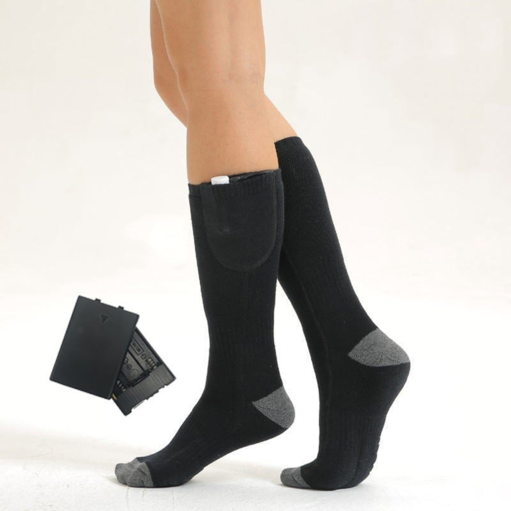 Heated Socks Electric Thermal Foot Warmer Winter Outdoor Use