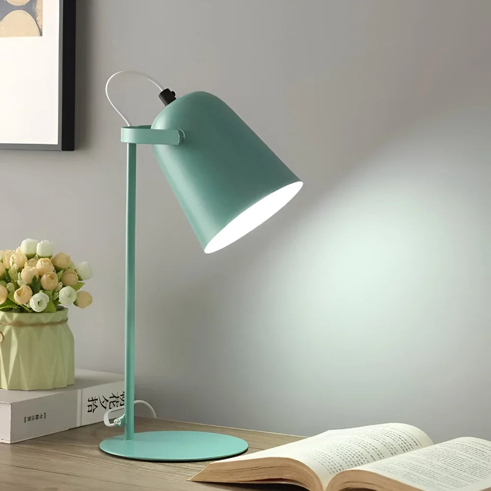 Table Lamp Rotating Metal Adjustable Desk Light