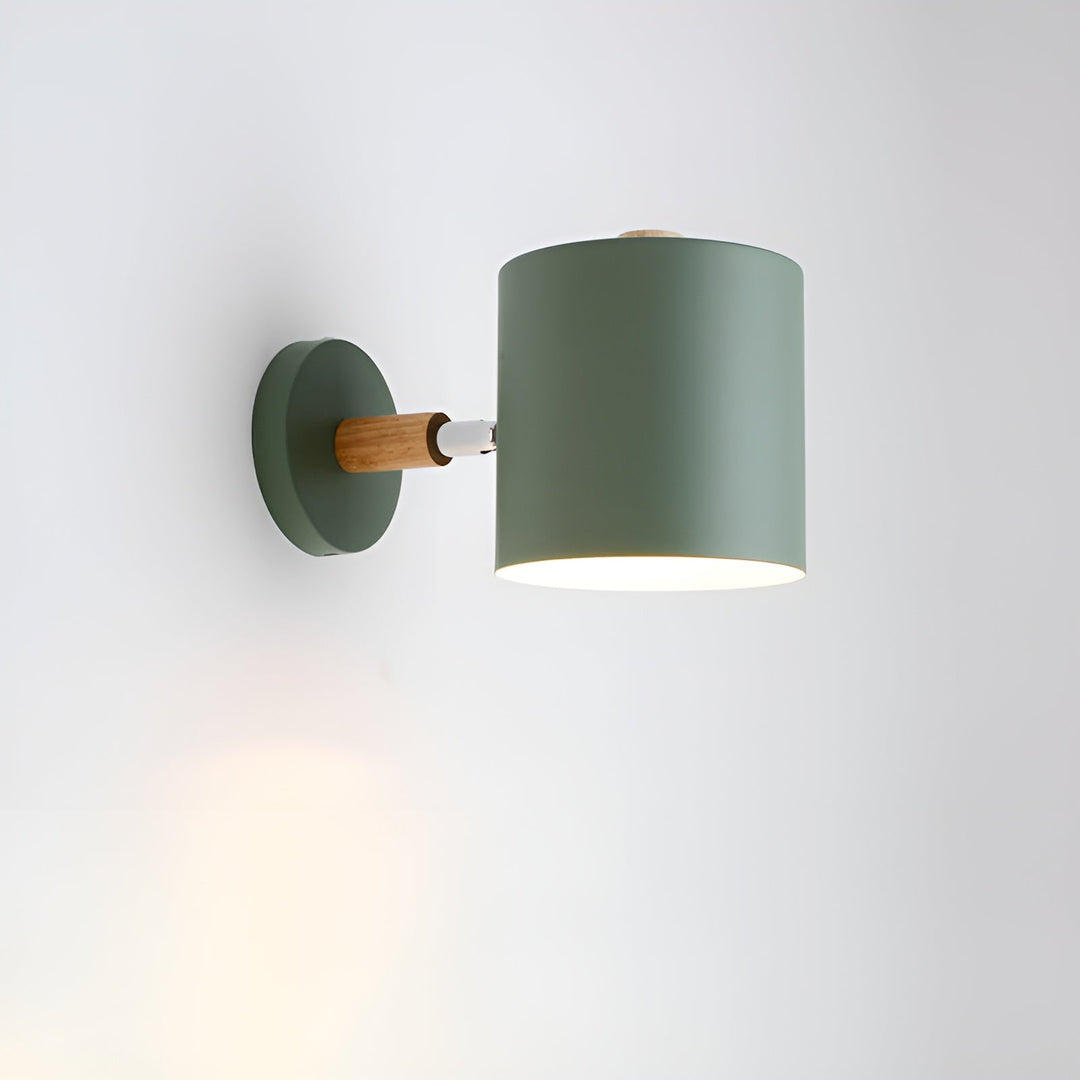 NordicGlow Adjustable Wall Lamp | Pastel Scandinavian Design