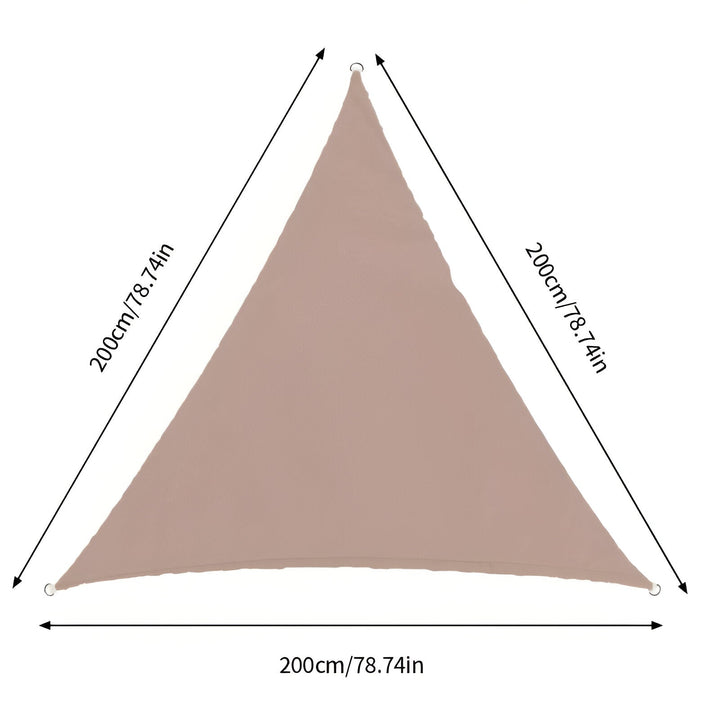 TriBlocker Shade Sail | Waterproof UV-Protect Triangle Design
