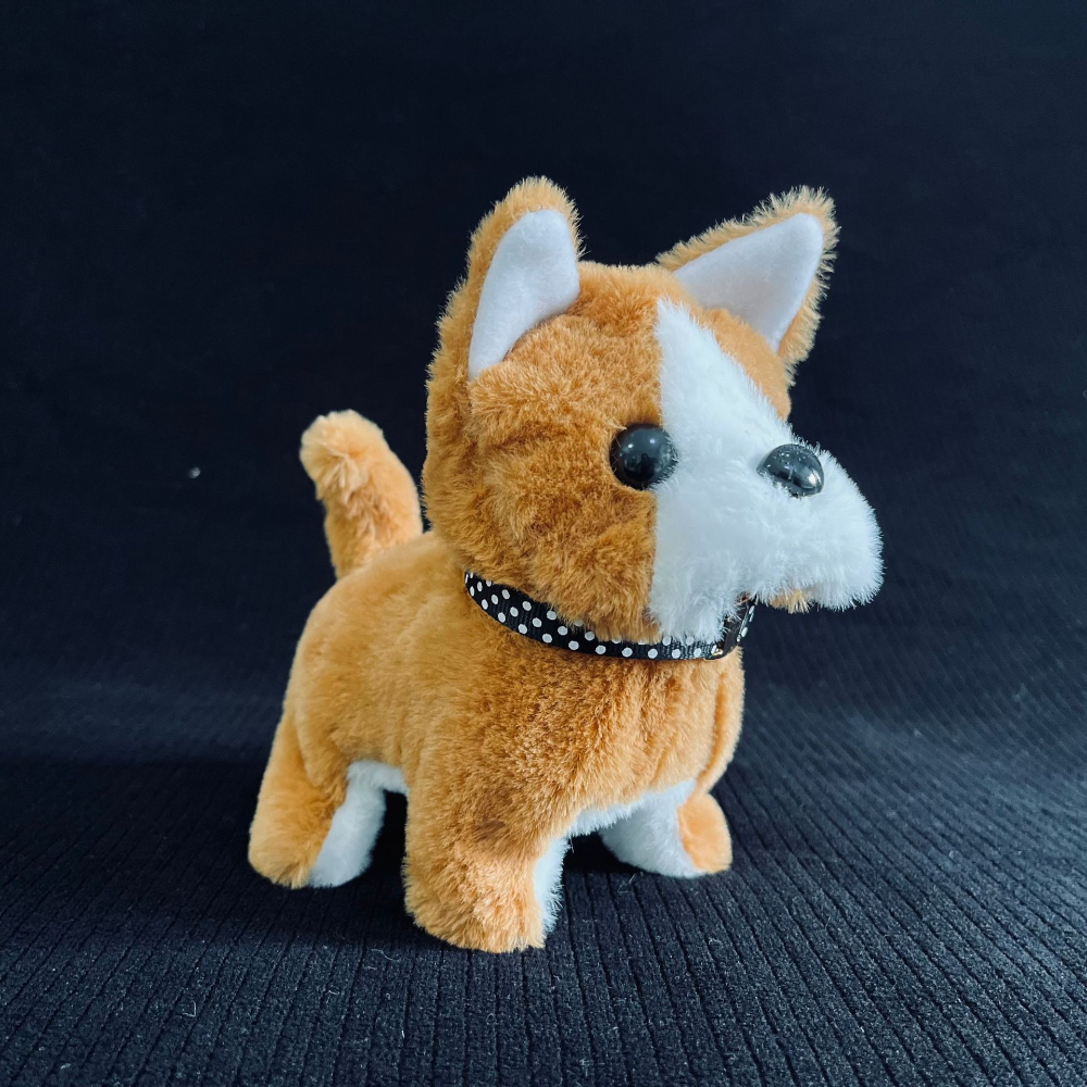 Interactive Plush Dog Toy Walking Puppy Sound Kids