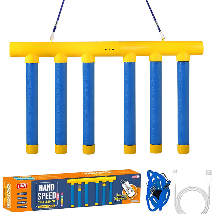Kids Reflex Game Reaction Sneaker Falling Stick Drop Challenge