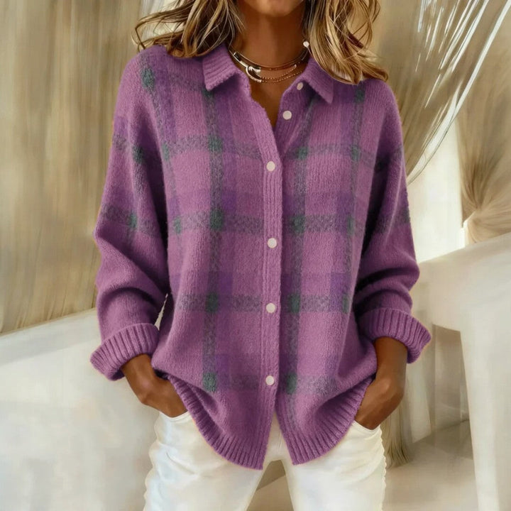 Women’s Casual Oversized Cardigan Long Sleeve Button Front