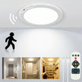 Ceiling Light Motion Sensor Rechargeable LED Flush Mount Lamp