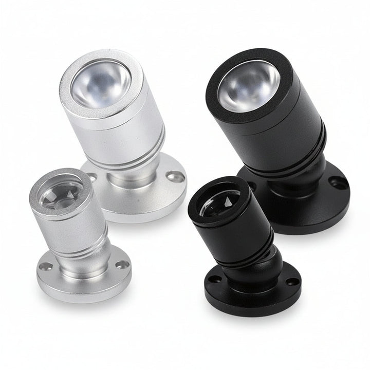 LED Spotlight USB Accent Light Display Shelves Cabinets