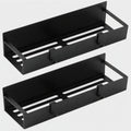 Magnetic Spice Rack Organizer Metal Refrigerator Wall Storage Shelf