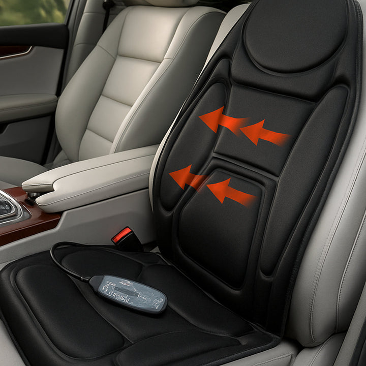 Massage Seat Car Heated Back Cushion Multi Zone Chair Pad