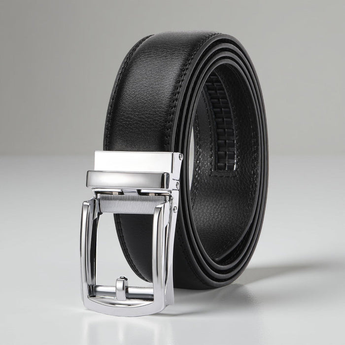 Men’s Belt Adjustable Ratchet Buckle Casual Formal Wear