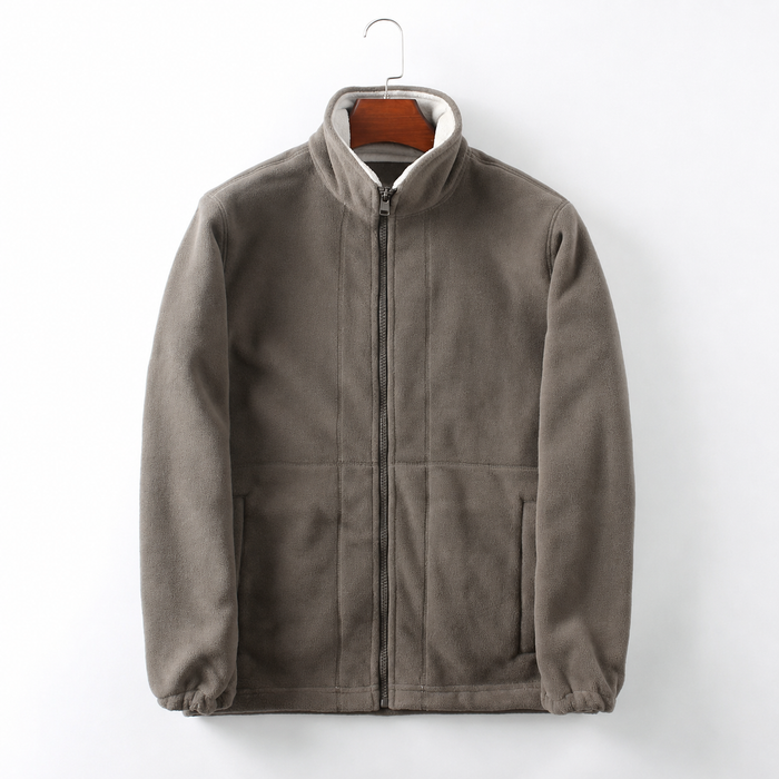 Men's Jacket Zip Stand Collar Casual | Outdoor Jacket