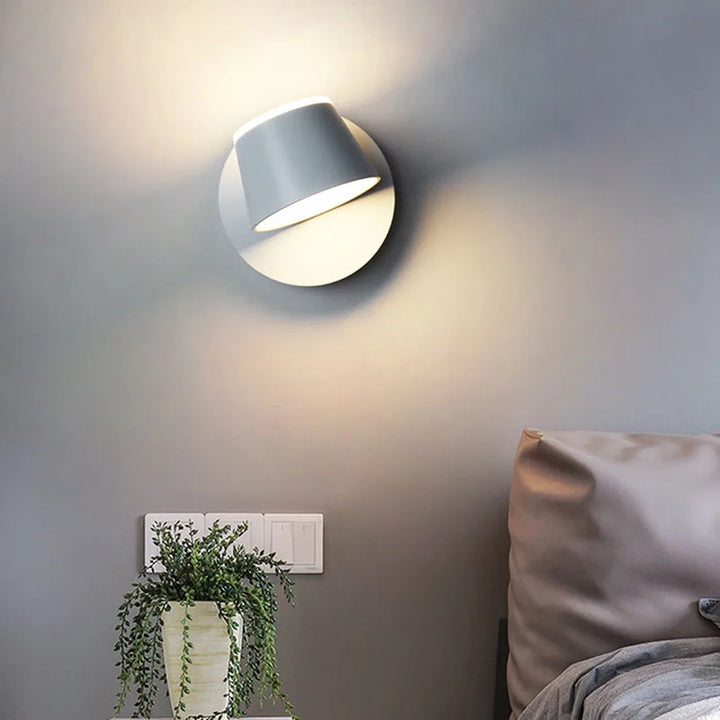Rotatable LED Wall Lamp | Modern Adjustable Lighting