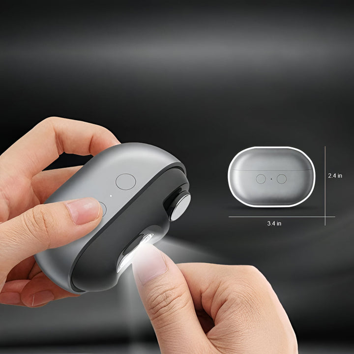 Nail Clipper Electric LED Rechargeable Grooming Tool