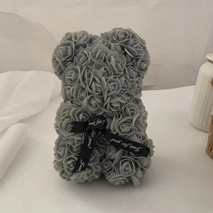 Artificial Flower Rose Bear Foam Valentine’s Gift