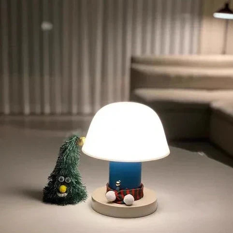 Mushroom Table Lamp | Modern Rechargeable LED Light