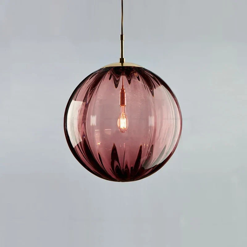 Modern Glass Ball Pendant Light | Nordic Elegance for Every Space
