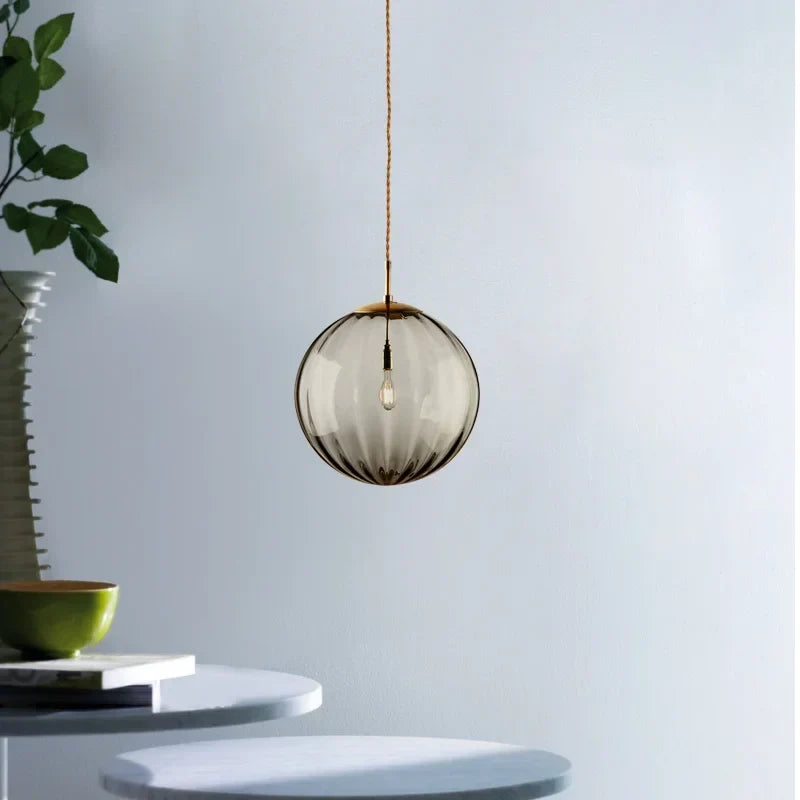 Modern Glass Ball Pendant Light | Nordic Elegance for Every Space