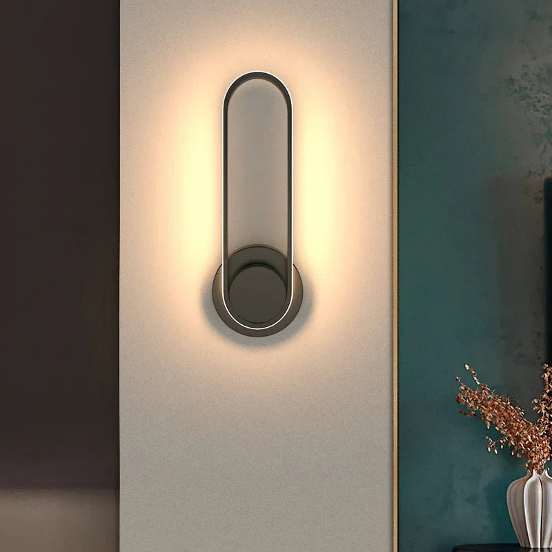 Modern LED Wall Light | 330° Rotating Aluminium Sconce
