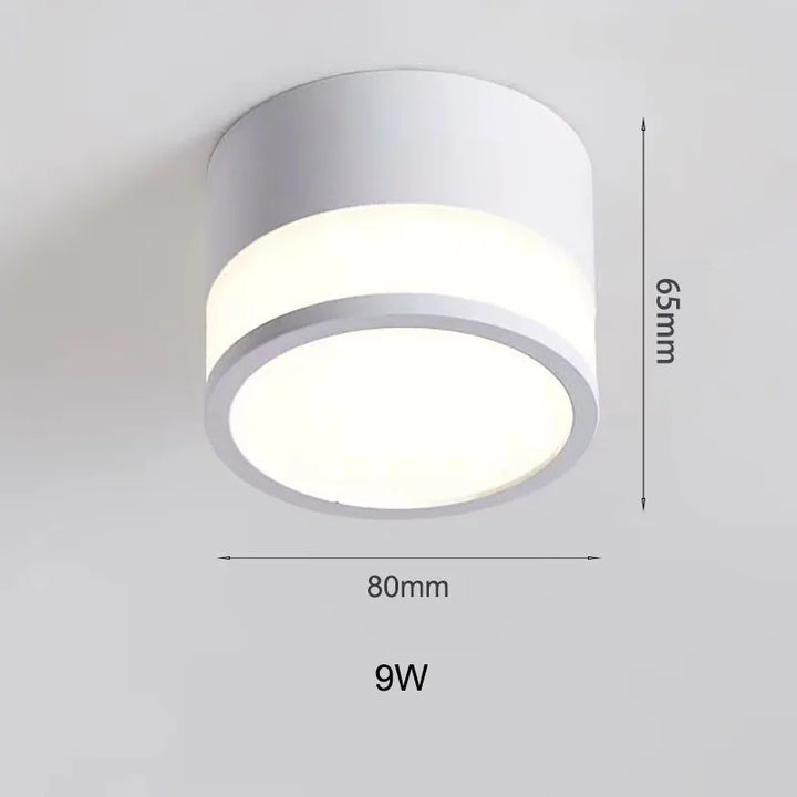 Nordic Surface Mounted LED Downlight | 9W / 15W Ceiling Light