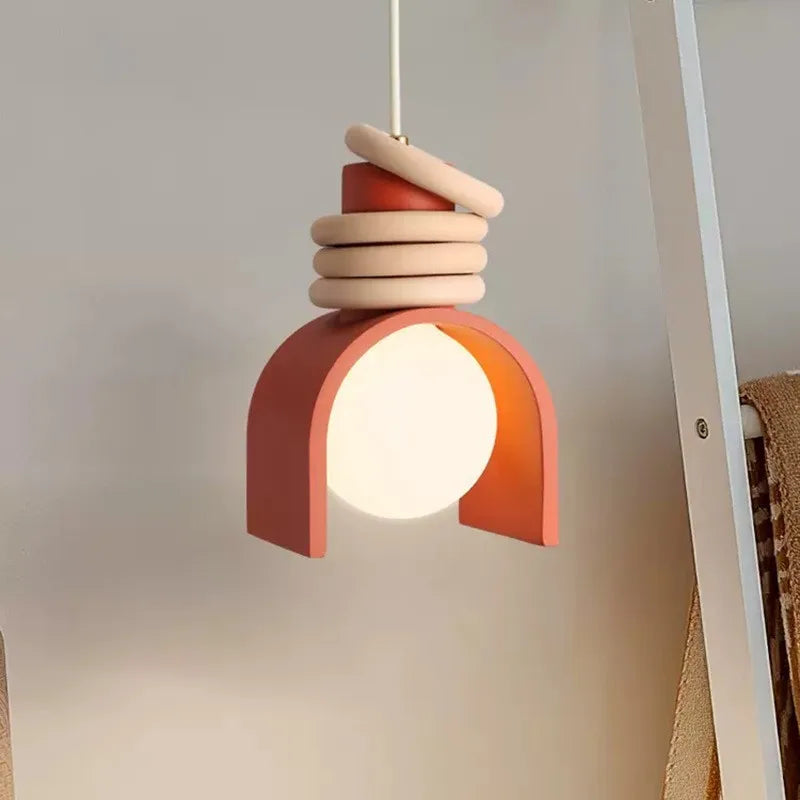 Wabi-Sabi Pendant Light | Japanese Minimalist Resin Design