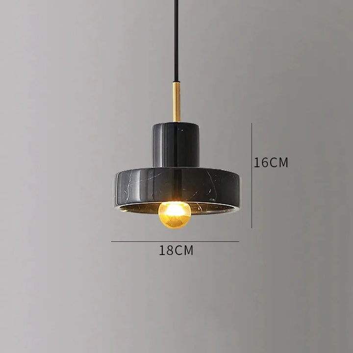 Marble Pendant Lamp | Natural Stone Postmodern Design