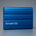 SSD External Drive Portable Storage Device Metal Enclosure