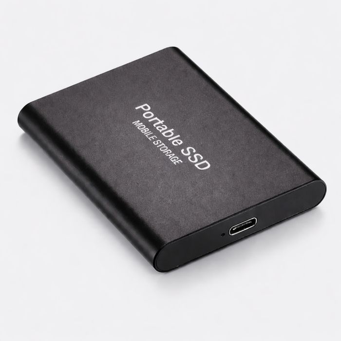 SSD Portable External Drive 512GB Fast Compact USB C Storage