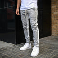 Joggers Men Slim Fit Side Stripe Athletic SweatPants