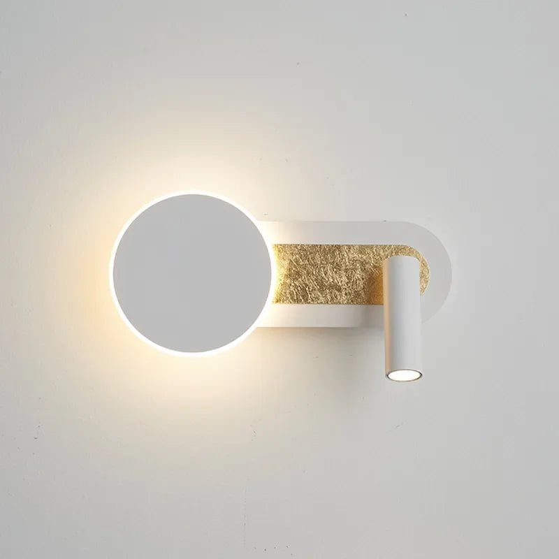 HaloBeam Wall Light | Modern Nordic Dual LED Design