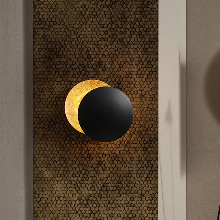Lunaris Wall Light | Modern Solar Eclipse Inspired Wall Sconce